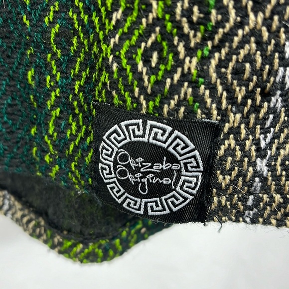 ORIZABA ORIGINAL Baja hoodie long sleeve kangaroo pocket blue-green Sz XL - Picture 4 of 12